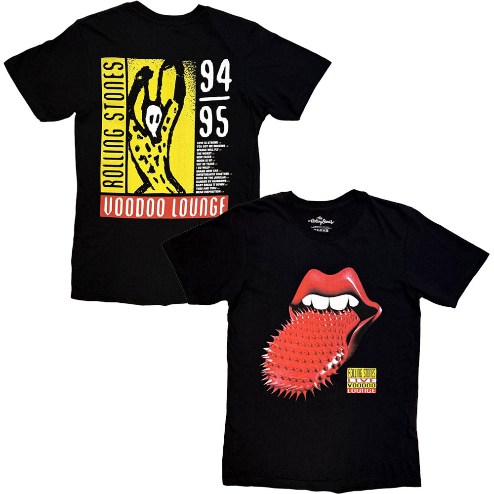 ROLLING STONES - (7月 新譜 記念 ) - Live Voodoo Lounge Tongue / バックプリントあり(復刻ツアーTシリーズ)